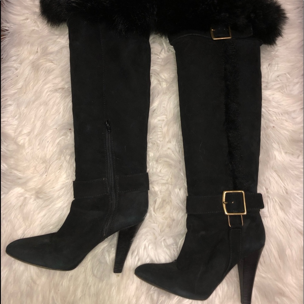 Coach knee high boots